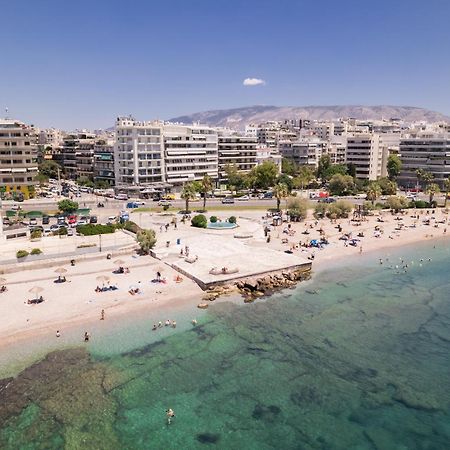 Luxury Seaside Apartment Next To Starbucks Opossite The Beach Park Of Flisvos Athen Eksteriør billede