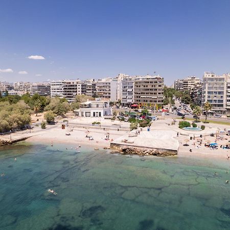 Luxury Seaside Apartment Next To Starbucks Opossite The Beach Park Of Flisvos Athen Eksteriør billede